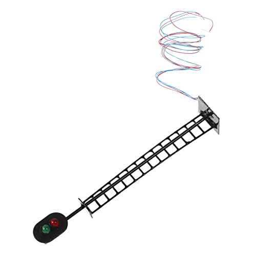 EXCEART modellbahn Lichter Mini-Simulationslichtmodell Ampel Kinderspielzeug Spielzeuge Eisenbahn-Signallicht-Modell Mini-Signallichtmodell Sandkasten Material Beleuchtung schmücken Metall von EXCEART
