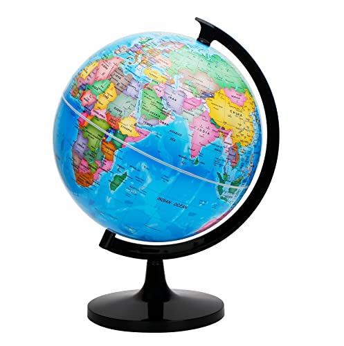 EXERZ 30cm Schülerglobus - Englische Karte - selbst zusammenbauen - Globus Bildung/geographisch/politisch EXERZ 30cm Schülerglobus - Englische Karte - selbst zusammenbauen - Globus Bildung/geographisch/politisch von EXERZ