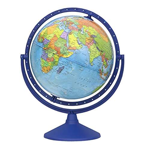 Exerz 30cm Globus Bildung Drehbarer - Alle Richtungen 360° drehbar - Englische Karte -Schülerglobus Pädagogische/geografische/moderne Schreibtischdekoration - Durchmesser 30cm Exerz 30cm Globus Bildung Drehbarer - Alle Richtungen 360° drehbar - Englische Karte -Schülerglobus Pädagogische/geografische/moderne Schreibtischdekoration - Durchmesser 30cm von EXERZ