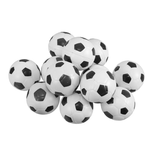 EXHUMKY 12 Stück Fußballspielzeug drücken Fußball-Partyspiele Fußballpartydekoration Fußball-Strumpffüller Bälle quetschen Sportbälle Stress-Fußball Mini-Fußballmodell Pu EXHUMKY 12 Stück Fußballspielzeug drücken Fußball-Partyspiele Fußballpartydekoration Fußball-Strumpffüller Bälle quetschen Sportbälle Stress-Fußball Mini-Fußballmodell Pu von EXHUMKY
