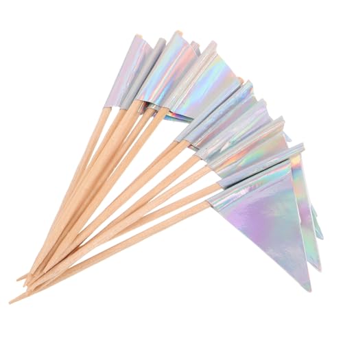 EXHUMKY 12 Stück Teiliges Dekorative Dreieck Flaggen Stäbchen Stabile Food Flag Picks als Cake Topper Vielseitige Dessert und Party Deko für Geburtstag Hochzeit und Feiertage EXHUMKY 12 Stück Teiliges Dekorative Dreieck Flaggen Stäbchen Stabile Food Flag Picks als Cake Topper Vielseitige Dessert und Party Deko für Geburtstag Hochzeit und Feiertage von EXHUMKY