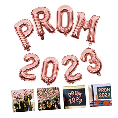 EXHUMKY 2 Sätze Prom Folienballons Roségold Langlebige Aluminiumfolie Abschlussfeier Dekoration für Fotohintergrund und Partygestaltung im Klassenzimmer EXHUMKY 2 Sätze Prom Folienballons Roségold Langlebige Aluminiumfolie Abschlussfeier Dekoration für Fotohintergrund und Partygestaltung im Klassenzimmer von EXHUMKY