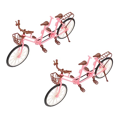 EXHUMKY 2 Stück Zweirad für Fahrradmodell für Puppen und Miniaturspielwelten für Kreative Dekoration und Displays EXHUMKY 2 Stück Zweirad für Fahrradmodell für Puppen und Miniaturspielwelten für Kreative Dekoration und Displays von EXHUMKY