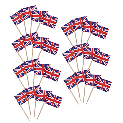 EXHUMKY 200 Stück Dekorative Zahnstocher Flaggen Vielseitige Cupcake Topper und Torten Deko für Feste und Veranstaltungen als Party Zubehör EXHUMKY 200 Stück Dekorative Zahnstocher Flaggen Vielseitige Cupcake Topper und Torten Deko für Feste und Veranstaltungen als Party Zubehör von EXHUMKY