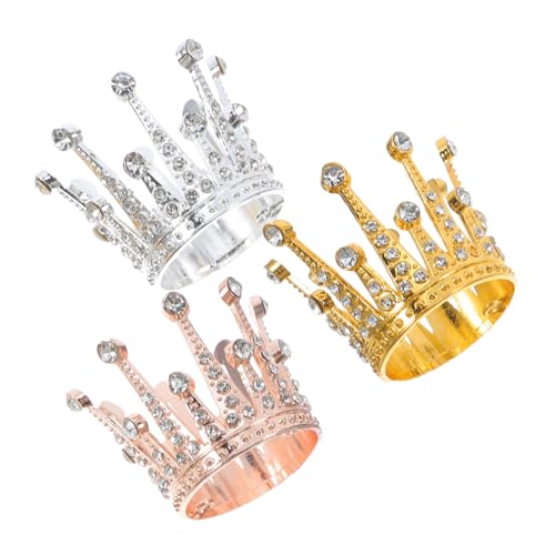 EXHUMKY 3 Stück Blumen und Tiara-Cupcake-Topper Mini-Kronen für Blumensträuße Mini-Kronen-Kuchenaufsatz Krone Kuchendekoration Kuchendekorationen Blumen Kuchenkrone Strasssteine EXHUMKY 3 Stück Blumen und Tiara-Cupcake-Topper Mini-Kronen für Blumensträuße Mini-Kronen-Kuchenaufsatz Krone Kuchendekoration Kuchendekorationen Blumen Kuchenkrone Strasssteine von EXHUMKY