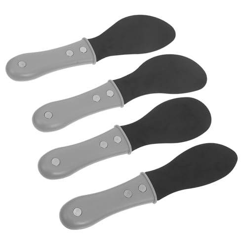 EXHUMKY 4-teiliges Kartuschenwerkzeug, Spachtel-Set, Metall-kartuschenapplikator, Kartuschenglättungswerkzeug Für Rahmenabdichtung, Kartuschenstifte, Werkzeuge, von EXHUMKY