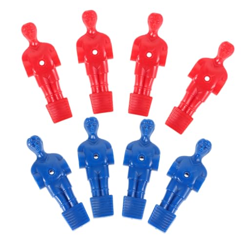 EXHUMKY 8 Stück Tischfußball-maschinenpuppe Miniatur -Foosball -Figuren Kickerspieler-Statue Tischfußball Männer Fußballfiguren Tischfußballspieler Die Hüften von EXHUMKY