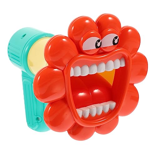 EXHUMKY Lustiger Stimmenverzerrer für Kinder Tragbarer Sprachwechsel Lautsprecher Spielzeug Streichspielzeug für Halloween und Partys von EXHUMKY
