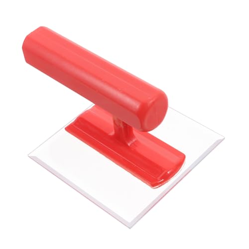 EXHUMKY Strukturiertes Farbmesser Stuckwerkzeuge konkrete Werkzeuge Kelle beenden Polierkelle Kelle Betonwerkzeug Fliesenkelle Flache Glättkelle Fliesenwerkzeuge Pool Kelle Acryl rot EXHUMKY Strukturiertes Farbmesser Stuckwerkzeuge konkrete Werkzeuge Kelle beenden Polierkelle Kelle Betonwerkzeug Fliesenkelle Flache Glättkelle Fliesenwerkzeuge Pool Kelle Acryl rot von EXHUMKY
