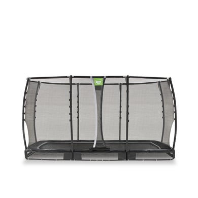 EXIT Allure Premium Bodentrampolin 214x366cm - schwarz von EXIT Toys