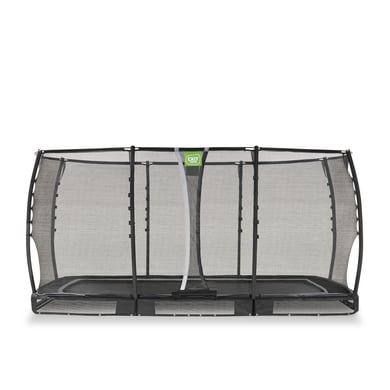 EXIT Allure Premium Bodentrampolin 244x427cm - schwarz von EXIT Toys