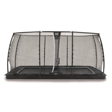 EXIT Dynamic ebenerdiges Trampolin 275 x 458 cm mit Sicherheitsnetz, schwarz von EXIT Toys