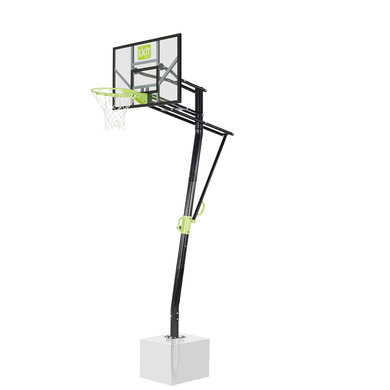 EXIT Galaxy Basketballkorb zur Bodenmontage mit Dunkring - grün/schwarz von EXIT TOYS
