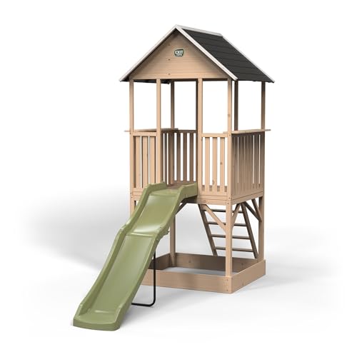 EXIT Panorama 500 Holzspielhaus mit Rutsche und Sandkasten EXIT Panorama 500 Holzspielhaus mit Rutsche und Sandkasten von EXIT TOYS