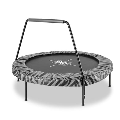 EXIT Tiggy junior Trampolin mit Griffstange ø 140 cm, schwarz/grau EXIT Tiggy junior Trampolin mit Griffstange ø 140 cm, schwarz/grau von EXIT Toys