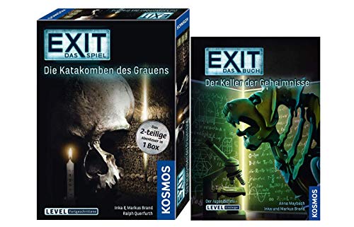 EXIT Die Katakomben des Grauens - das 2-teilige Abenteuer, Escape Room Spiel Buch - Der Keller der Geheimnisse Level: Fortgeschrittene von EXIT