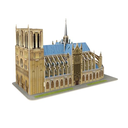EXPLORA - Notre Dame de Paris - 3D-Puzzles - 540025-53 Teile - Historisches Denkmal - Stufe 4 - Ohne Kleber oder Schere - Paris - BAU - Geschenk - Modell - Ab 5 Jahren EXPLORA - Notre Dame de Paris - 3D-Puzzles - 540025-53 Teile - Historisches Denkmal - Stufe 4 - Ohne Kleber oder Schere - Paris - BAU - Geschenk - Modell - Ab 5 Jahren von EXPLORA