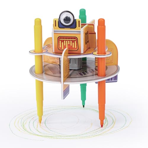 EXPLORA - Zeichnender Roboter - 13 Teile - 3D-Modell STEAM - 540078 - Wissenschaft der Objekte - DIY - Ohne Kleber oder Schere - Konstruktion - Geschenk - National Geographic Lizenz - Ab 5 Jahren EXPLORA - Zeichnender Roboter - 13 Teile - 3D-Modell STEAM - 540078 - Wissenschaft der Objekte - DIY - Ohne Kleber oder Schere - Konstruktion - Geschenk - National Geographic Lizenz - Ab 5 Jahren von EXPLORA
