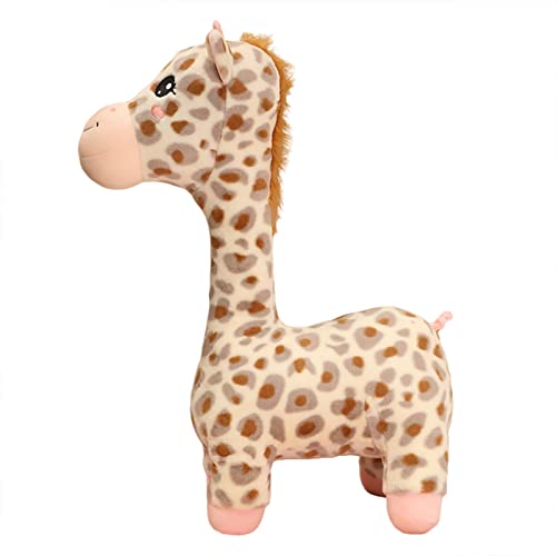 EXQUILEG Giraffen Kuscheltieren, Plüschtiere Giraffe Kuscheltier, Plüschtier Spielzeug, Giraffe Puppe Stofftier Plüschspielzeug Kinder Geschenk (35cm) von EXQUILEG