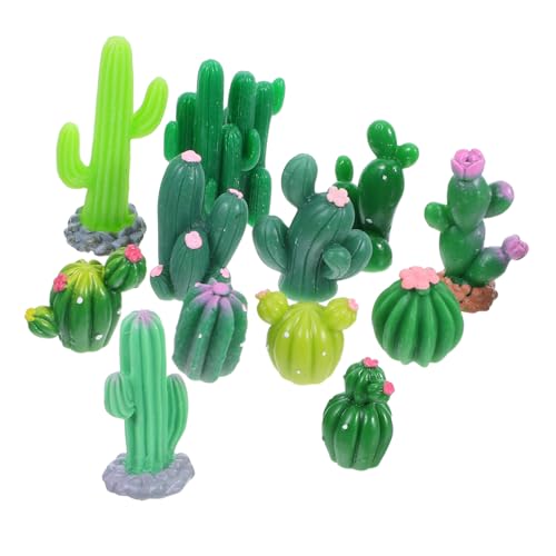 EXQUIMEUBLE 12 Stück Teiliges Kaktus Dekorationen aus Resin für Schreibtisch Kreative Mikro Landschafts Ornamente für Büro und Zuhause Pflegeleichtes DIY Garten Zubehör EXQUIMEUBLE 12 Stück Teiliges Kaktus Dekorationen aus Resin für Schreibtisch Kreative Mikro Landschafts Ornamente für Büro und Zuhause Pflegeleichtes DIY Garten Zubehör von EXQUIMEUBLE