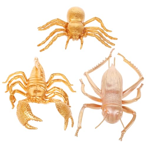 EXQUIMEUBLE 1satz Realistische Insektenmodelle Goldene Und Spinnen-Dekoration Für Wohnzimmer Und Schlafzimmer Langlebige Designs Perfektes Für Naturfreunde EXQUIMEUBLE 1satz Realistische Insektenmodelle Goldene Und Spinnen-Dekoration Für Wohnzimmer Und Schlafzimmer Langlebige Designs Perfektes Für Naturfreunde von EXQUIMEUBLE