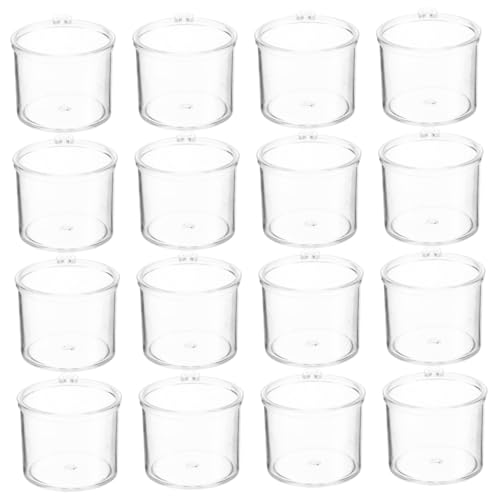EXQUIMEUBLE 20 Stück Mini Mousse Tassen Puppenhaus Zubehör Transparentes Design für Rollenspiel und DIY Projekte Wiederverwendbare Mini Becher für Dekoration EXQUIMEUBLE 20 Stück Mini Mousse Tassen Puppenhaus Zubehör Transparentes Design für Rollenspiel und DIY Projekte Wiederverwendbare Mini Becher für Dekoration von EXQUIMEUBLE