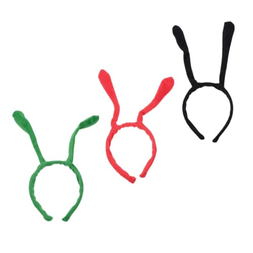 EXQUIMEUBLE 3Stücke Neuartige Haarbänder für Lustige Tierohren Haarreifen und Partys und Rollenspiele Süße Haarschmuck Dekorationen von EXQUIMEUBLE
