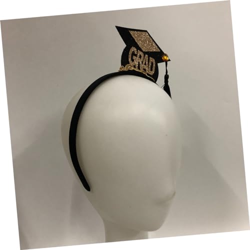 EXQUIMEUBLE 4 Stück Mini Hut Haarschmuck mit Quasten Stilvolle Haarreifen für Abschlussfeiern Haardekoration für Unvergessliche und Festliche Anlässe von EXQUIMEUBLE