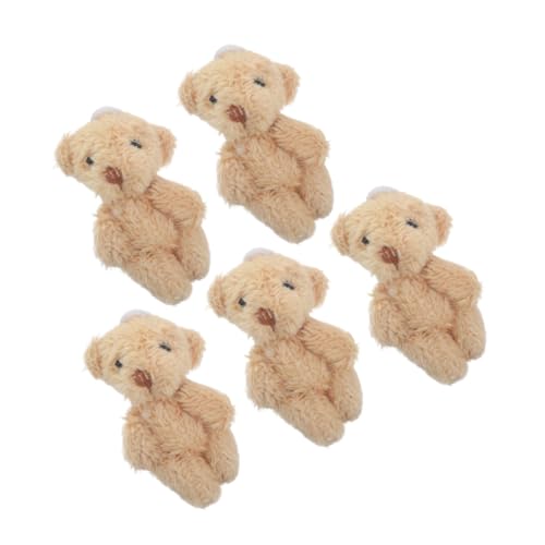 EXQUIMEUBLE 5stücke Mini Plüschbären Kuscheltiere Für Miniatur-szenen Fotorequisit Und Puppenhaus-zubehör Für Kreative Hochzeits Und Partydekorationen EXQUIMEUBLE 5stücke Mini Plüschbären Kuscheltiere Für Miniatur-szenen Fotorequisit Und Puppenhaus-zubehör Für Kreative Hochzeits Und Partydekorationen von EXQUIMEUBLE