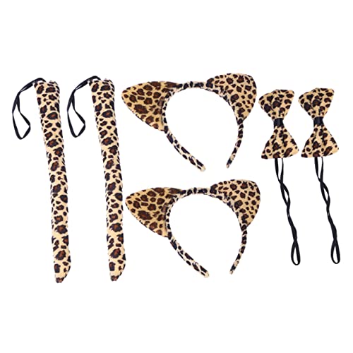 EXQUIMEUBLE 6 Stücke Katzenohr Haarband mit Niedliches Kostüm Zubehör für Cosplay Karneval und Partys EXQUIMEUBLE 6 Stücke Katzenohr Haarband mit Niedliches Kostüm Zubehör für Cosplay Karneval und Partys von EXQUIMEUBLE