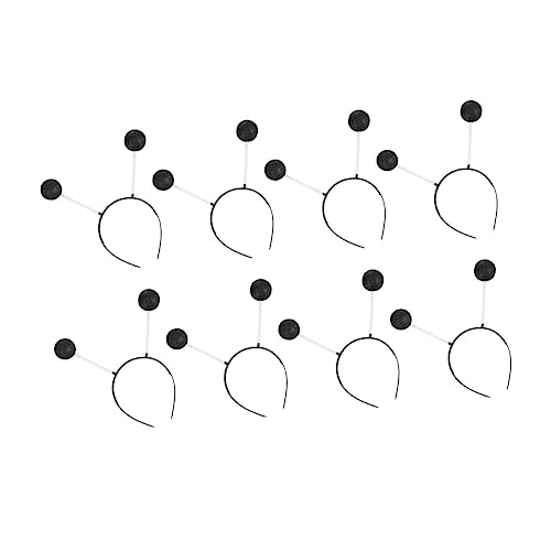EXQUIMEUBLE 8 Stücke Schaumkugel Haarreifen mit Pompons Verstellbar Leicht und Angenehm zu Tragen Haarschmuck für Damen und Kinder für Partys und Kostüme Dekoratives Haar Accessoire EXQUIMEUBLE 8 Stücke Schaumkugel Haarreifen mit Pompons Verstellbar Leicht und Angenehm zu Tragen Haarschmuck für Damen und Kinder für Partys und Kostüme Dekoratives Haar Accessoire von EXQUIMEUBLE