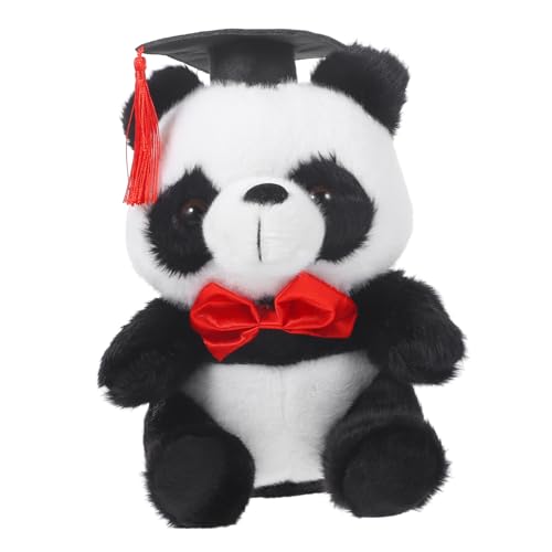 EXQUIMEUBLE Graduation Plush Panda mit Doktorhut Weiches Kuscheltier mit Schleifenband Niedliches für Absolventen Dekoratives Stofftier für Abschlussfeier und Party Angenehmes Material EXQUIMEUBLE Graduation Plush Panda mit Doktorhut Weiches Kuscheltier mit Schleifenband Niedliches für Absolventen Dekoratives Stofftier für Abschlussfeier und Party Angenehmes Material von EXQUIMEUBLE