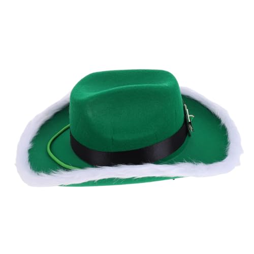 EXQUIMEUBLE Grüner Fransen-hut Für Patrick's Day Stylisches Party-accessoire Für Feierlichkeiten Einzigartiges Design Für Unvergessliche Momente Unisex Festival-hut Für Karneval Und EXQUIMEUBLE Grüner Fransen-hut Für Patrick's Day Stylisches Party-accessoire Für Feierlichkeiten Einzigartiges Design Für Unvergessliche Momente Unisex Festival-hut Für Karneval Und von EXQUIMEUBLE
