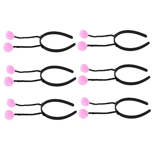 EXQUIMEUBLE Haarball Haarband 6 Stück für Kinder Lebensechte Tentakel Design Festival und Party Kopfbedeckung Bequem und Cosplay Haardekor von EXQUIMEUBLE