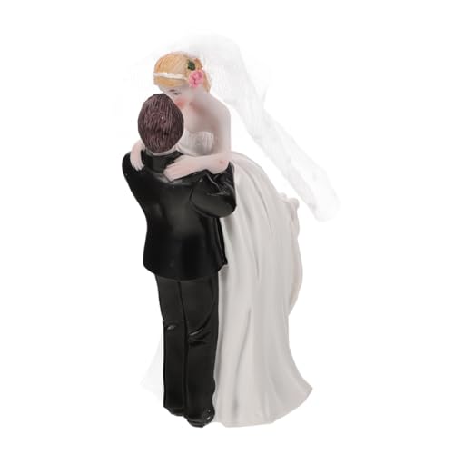 EXQUIMEUBLE Hochzeitsfigurinen Brautpaar Tortenstecker Aus Resin Romantische Dekoration Für Hochzeitstorte Vielseitig Einsetzbar Für Hochzeitsfeiern Und Besondere Anlässe EXQUIMEUBLE Hochzeitsfigurinen Brautpaar Tortenstecker Aus Resin Romantische Dekoration Für Hochzeitstorte Vielseitig Einsetzbar Für Hochzeitsfeiern Und Besondere Anlässe von EXQUIMEUBLE