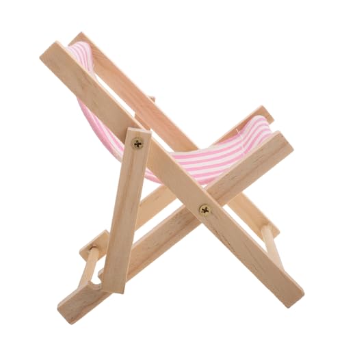 EXQUIMEUBLE Miniaturklappstühle Miniaturhauszubehör Handy-Klappständer Niedlicher Stuhl-Telefonhalter Miniatur-Ornamente Telefonhalter aus Segeltuch Mini-Strandkorb winziger Stuhl hölzern Rosa EXQUIMEUBLE Miniaturklappstühle Miniaturhauszubehör Handy-Klappständer Niedlicher Stuhl-Telefonhalter Miniatur-Ornamente Telefonhalter aus Segeltuch Mini-Strandkorb winziger Stuhl hölzern Rosa von EXQUIMEUBLE