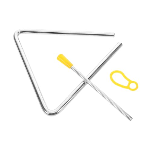 EXQUIMEUBLE Musikalisches Lernspielzeug für Kleinkinder Triangel Percussion Instrument für Rhythmische Aktivitäten und Musikalische Früherziehung Interaktives Musikspielzeug für Kleine Hände EXQUIMEUBLE Musikalisches Lernspielzeug für Kleinkinder Triangel Percussion Instrument für Rhythmische Aktivitäten und Musikalische Früherziehung Interaktives Musikspielzeug für Kleine Hände von EXQUIMEUBLE