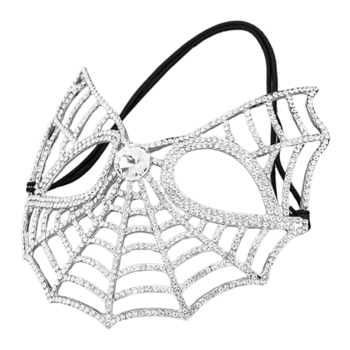 EXQUIMEUBLE Sparkling Rhinestone Maske für Damen Halbmaske mit Kristallen für Halloween Hochzeiten und Partys Maskerade Accessoires Kostümpartys und Besondere Anlässe EXQUIMEUBLE Sparkling Rhinestone Maske für Damen Halbmaske mit Kristallen für Halloween Hochzeiten und Partys Maskerade Accessoires Kostümpartys und Besondere Anlässe von EXQUIMEUBLE