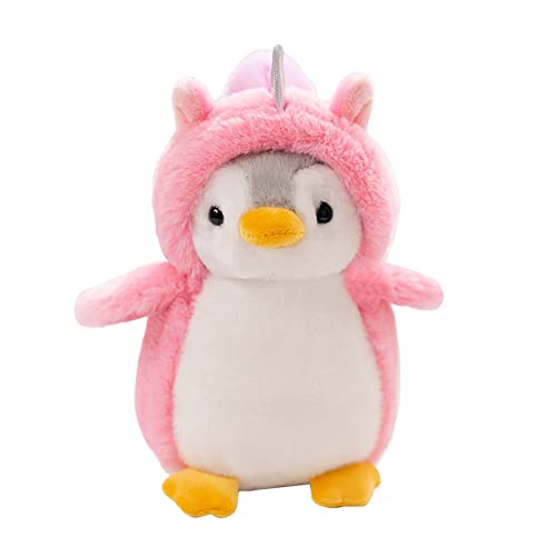 EXQULEG Pinguin Kuscheltier, Pinguin Stofftier Plüschtier, Süße Pinguin Plüsch Spielzeug Plüschpinguin Geschenke für Jungen Mädchen Kinder (A) von EXQULEG