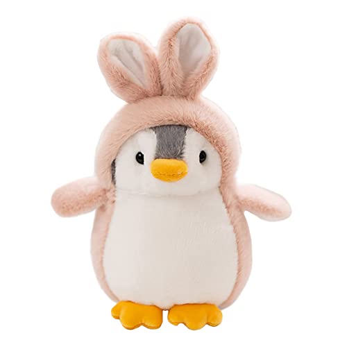 EXQULEG Pinguin Kuscheltier, Pinguin Stofftier Plüschtier, Süße Pinguin Plüsch Spielzeug Plüschpinguin Geschenke für Jungen Mädchen Kinder (C) von EXQULEG