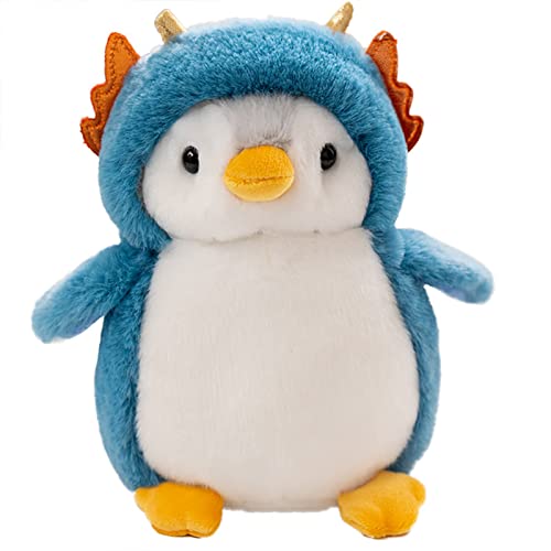 EXQULEG Pinguin Kuscheltier, Pinguin Stofftier Plüschtier, Süße Pinguin Plüsch Spielzeug Plüschpinguin Geschenke für Jungen Mädchen Kinder (D) von EXQULEG