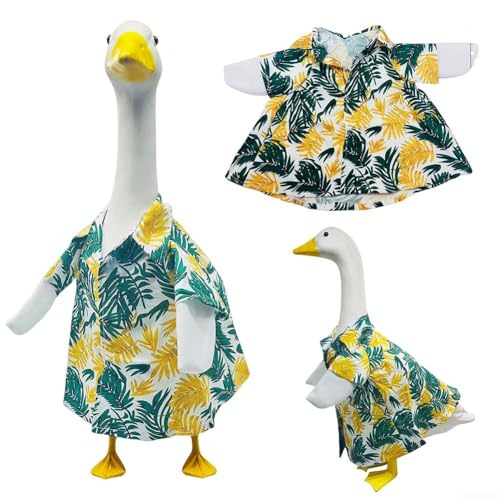 EXTRWORY Entzückendes Veranda-Gans-Outfit mit Hasenhut und buntem Schal für saisonale Freude (Rosarot) von EXTRWORY