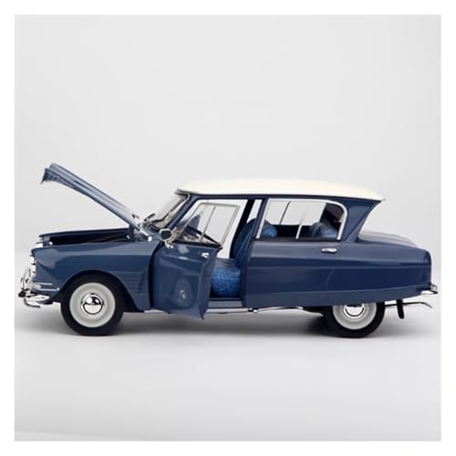 1/18 for Citroen Ami 6 1964/1965 Legierung Klassische Auto Modell Sammlerstücke Legierung Auto Modell Statische Miniatur Fahrzeug Modell(Blue) von EXYFRUX