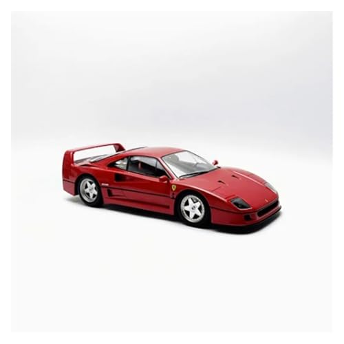1/18 for Ferrari F40 Klassische Supercar Legierung Auto Modell Simulation Statische Miniatur Fahrzeug Modell Dekoration Sammlung(Red) von EXYFRUX