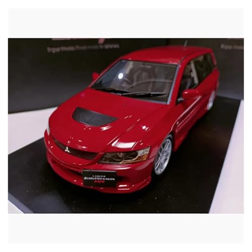 1/18 for Mitsubishi Lancer EVO9 Wagon Harz Automodell Simulation Statische Miniaturfahrzeugmodell Dekorationssammlung(Yellow) von EXYFRUX