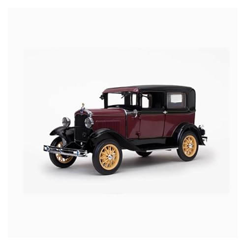 1:18 SunStar Classic Cars Vintage 1931 Legierungsautomodell Simulation Statische Miniaturfahrzeugmodell-Dekorationssammlung(6102) von EXYFRUX