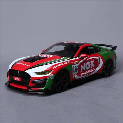1:18 for Ford Mustang 2020 Shelby GT500 NGK Edition Legierung Druckguss-Automodell Miniaturfahrzeugmodell In Sammlungsqualität(NGK) von EXYFRUX