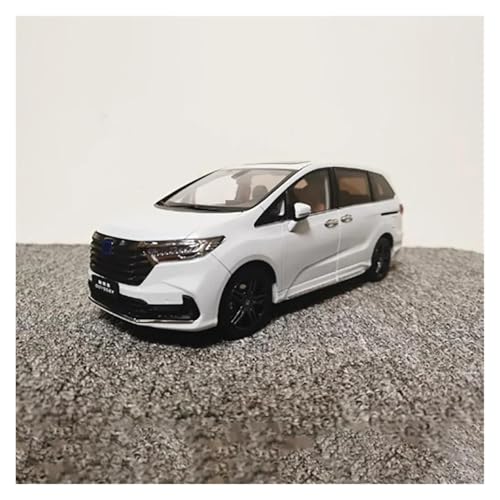 1:18 for Honda 2022 Odyssey Hybrid MPV Legierung Auto Modell Simulation Statische Miniatur Fahrzeug Modell Dekoration Sammlung(White) von EXYFRUX