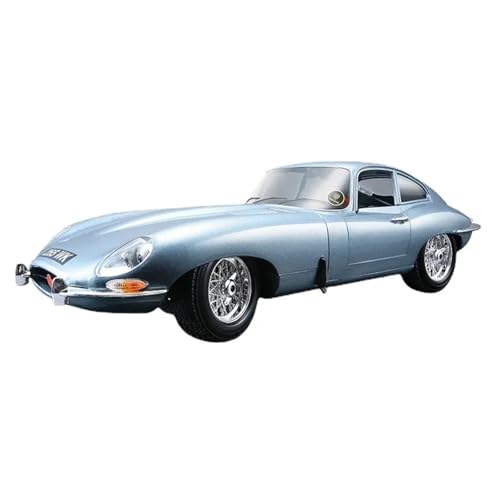 1:18 for Jaguar E-Type Retro Cabrio Sportwagen Legierung Automodell Statische Miniatur Fahrzeugmodell Dekoration(Coupe) von EXYFRUX