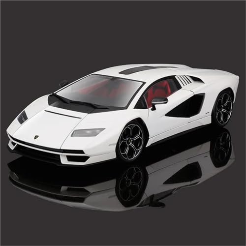 1:18 for Lamborghini Murcielago 2007 LP 640 LPI 800-4 Sportwagen Legierung Druckguss Automodell Fahrzeugmodellsammlung(LPI 800-4 Black) von EXYFRUX